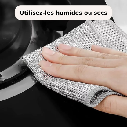 Éclat'Net | Résistant et sans rayures pour tous vos nettoyages