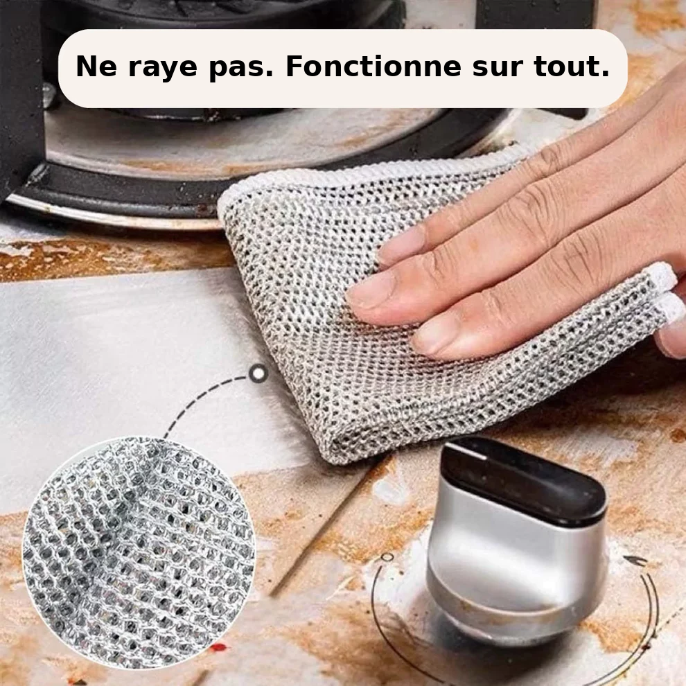 Éclat'Net | Résistant et sans rayures pour tous vos nettoyages
